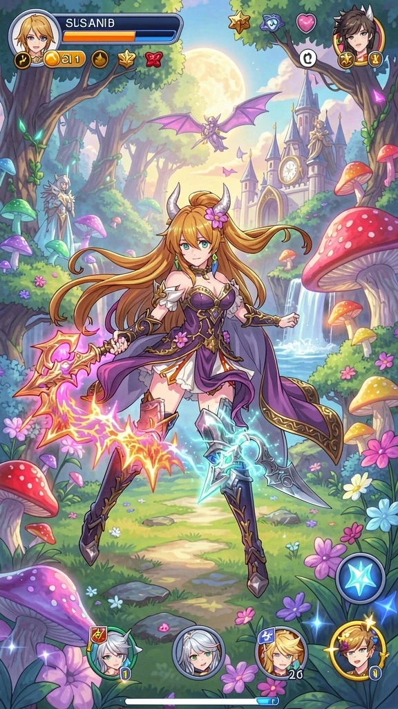 Fitur interaksi sosial yang memungkinkan komunikasi di dalam game.
