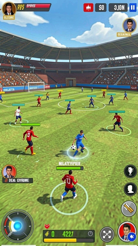 Gameplay yang seru dengan berbagai tantangan menarik.
