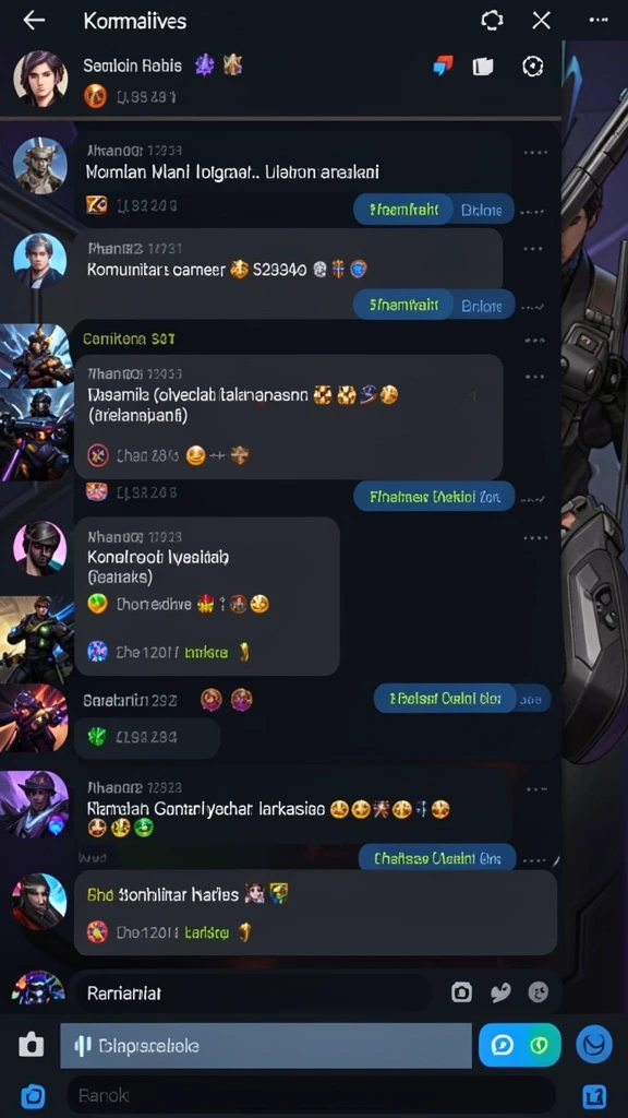 Screenshot menunjukkan level yang menantang dan warna-warni.