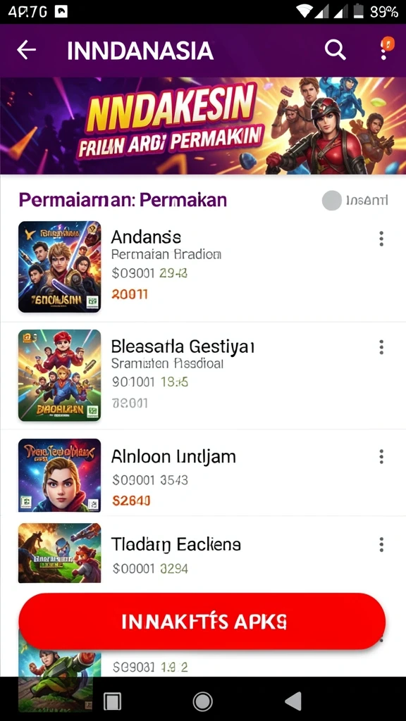 Tampilan antarmuka yang ramah pengguna.