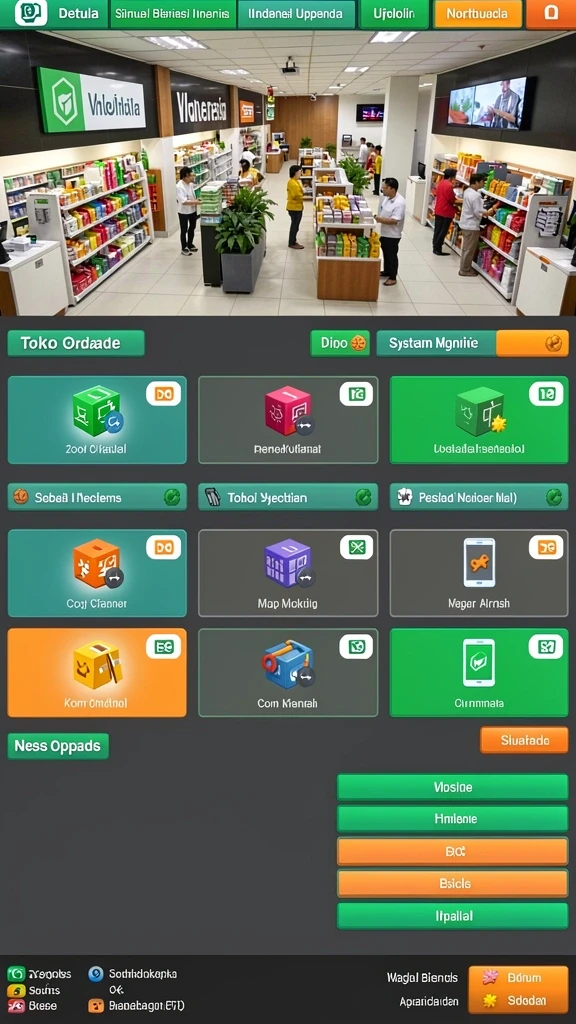Tampilan menu utama APEK88 yang menarik.