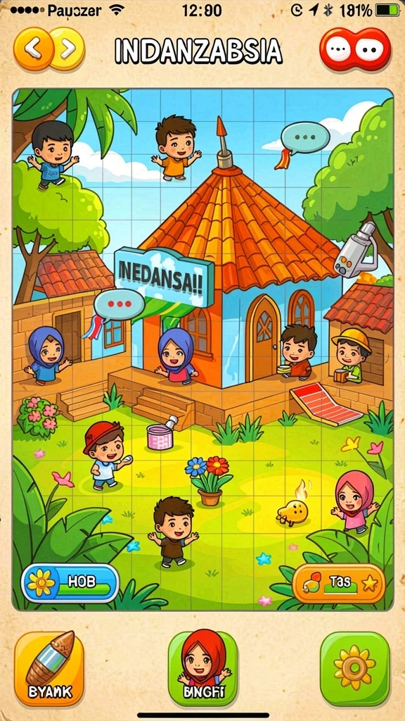 Tampilan antarmuka yang menarik dan gampang digunakan.