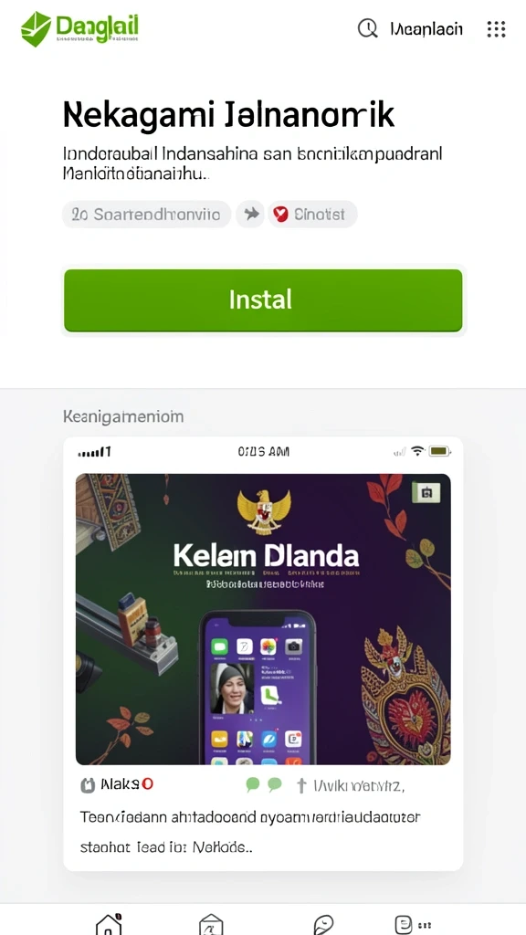 Tampilan antarmuka yang ramah pengguna dan intuitif.