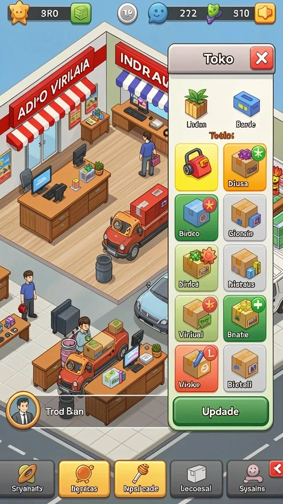 Screenshot dari mode multiplayer yang seru.