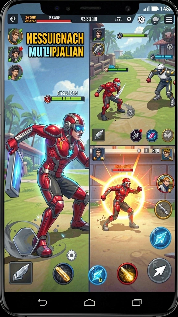 Screenshot menunjukkan mode permainan yang seru.