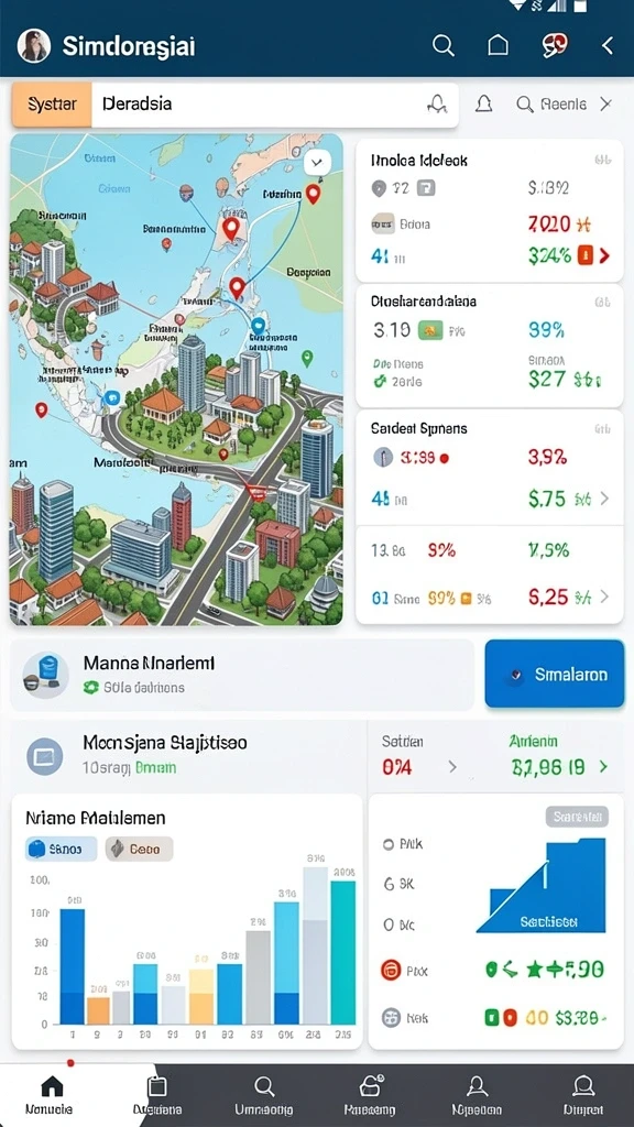 Tampilan antarmuka yang user-friendly dan menarik.