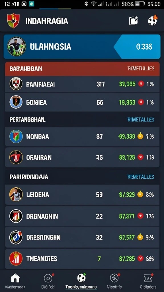 Beragam pilihan permainan yang menghibur.