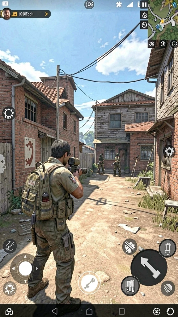 Fitur multiplayer yang memungkinkan bermain dengan teman.