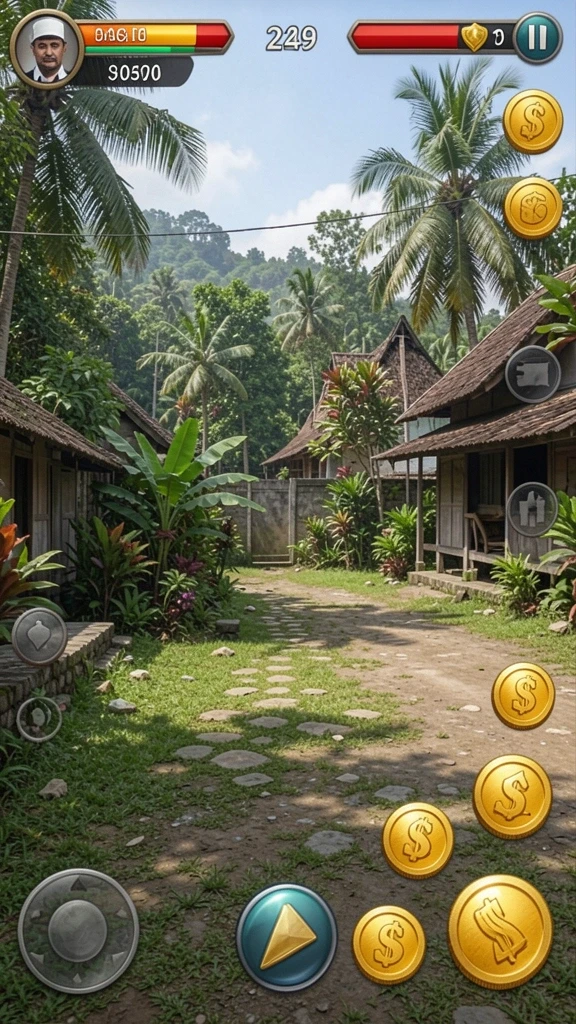 Mode permainan seru untuk dimainkan dengan teman.