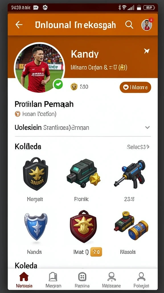 Tampilan antarmuka yang menarik dan intuitif.