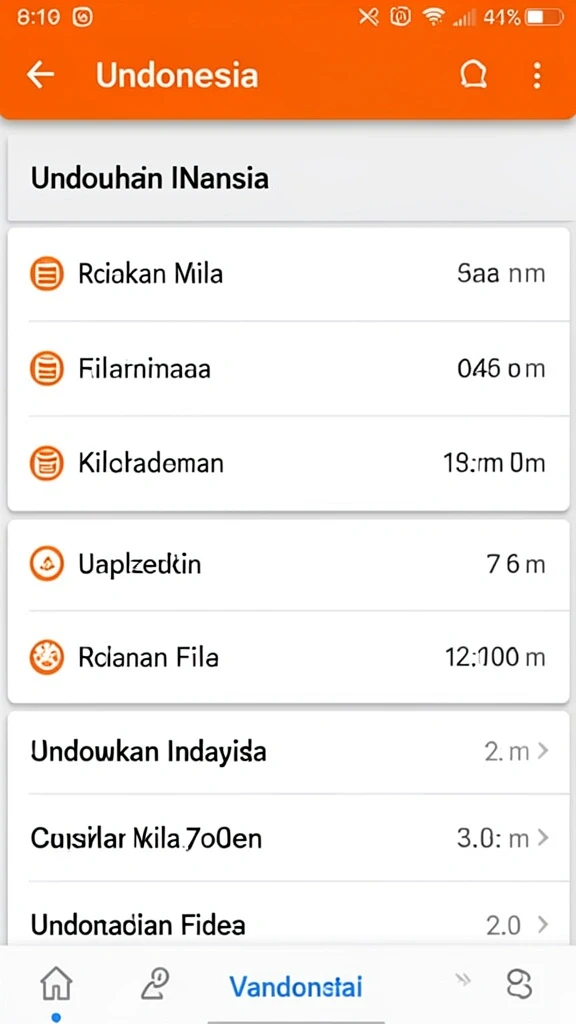 Tampilan antarmuka yang menarik dan mudah dinavigasi.
