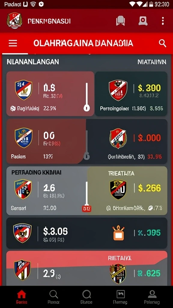 Tampilan antarmuka utama JAWARA79 yang menarik dan ramah pengguna.