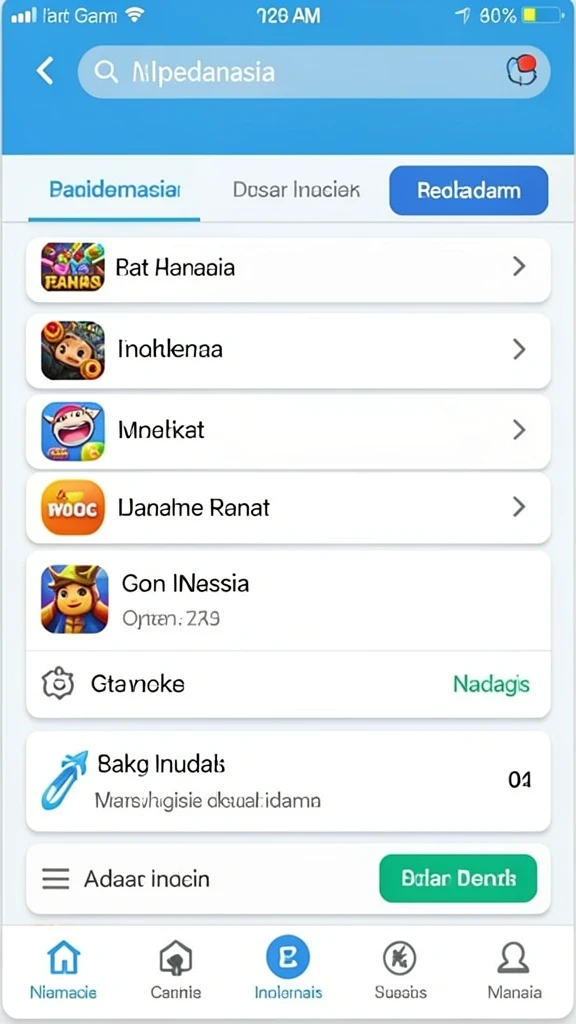 Tampilan antarmuka yang ramah pengguna.