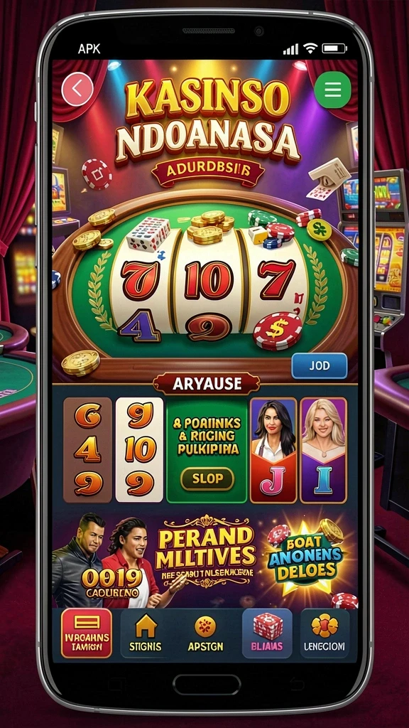 Screenshot menampilkan fitur bonus harian yang menarik.