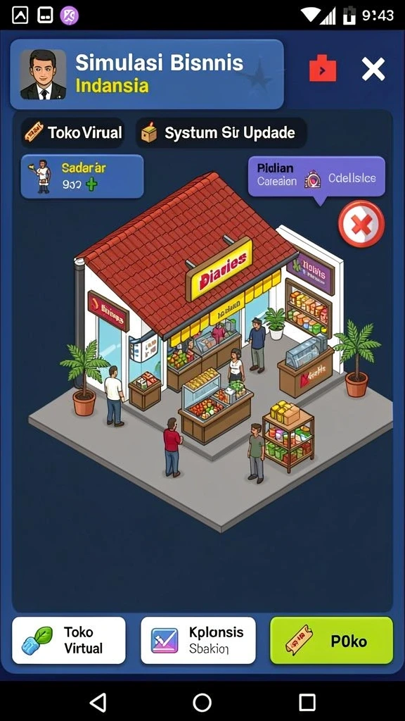 Mode permainan yang seru dan menantang.