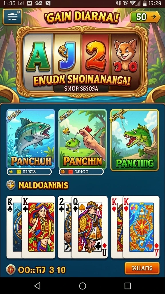 Fitur pilihan angka yang variatif dan menarik.