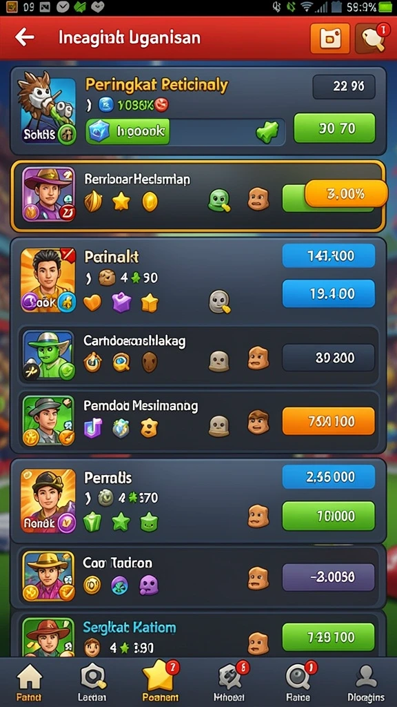 Karakter yang dapat dikustomisasi sesuai selera pemain.