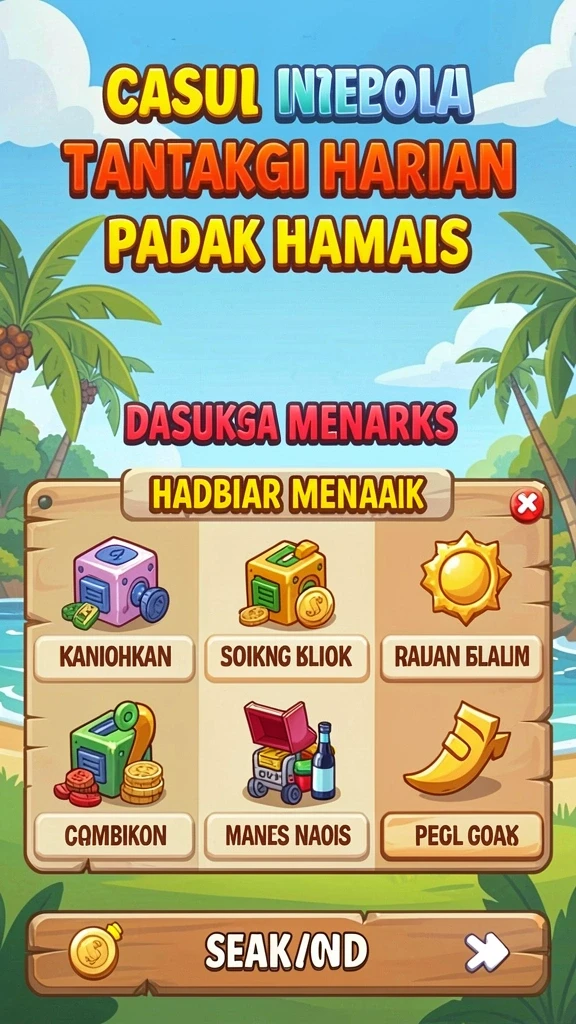 Ilustrasi variasi permainan toto yang tersedia.