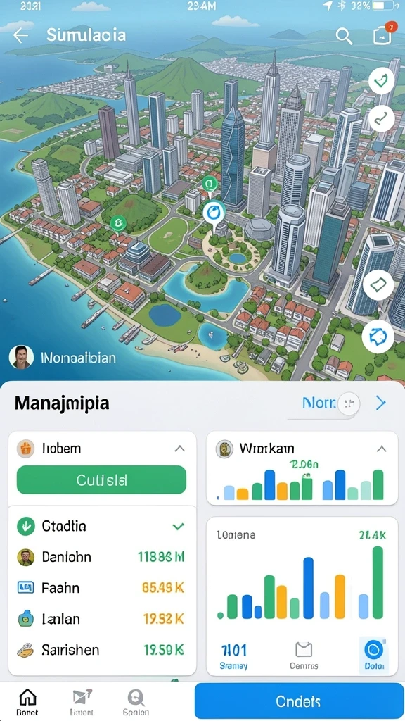 Tampilan antarmuka yang bersih dan menarik.