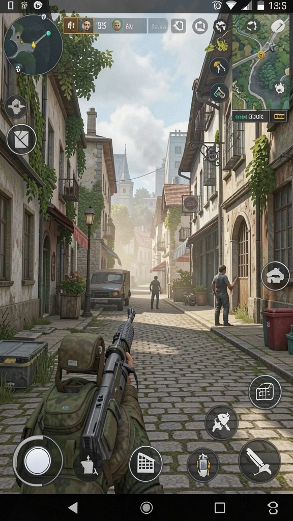 Screenshot menampilkan grafik yang menakjubkan dari game.