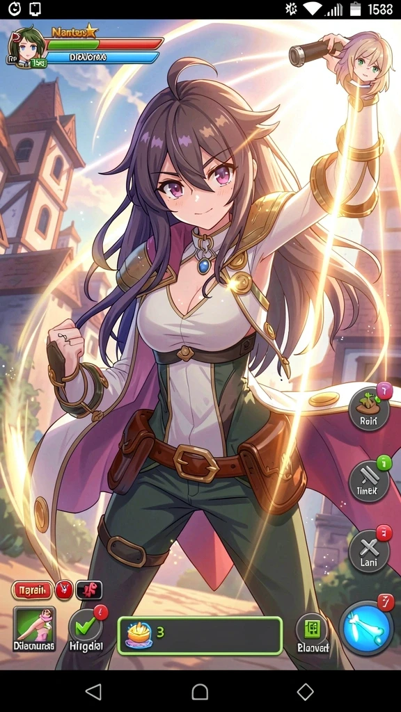 Fitur kustomisasi hero yang mendalam.