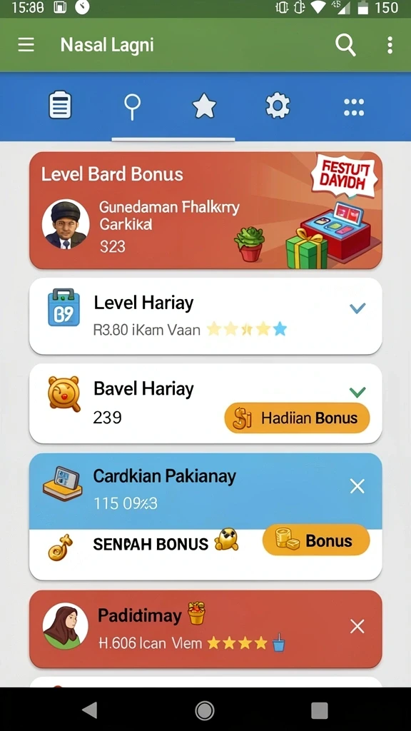 Karakter unik dengan kemampuan khusus.