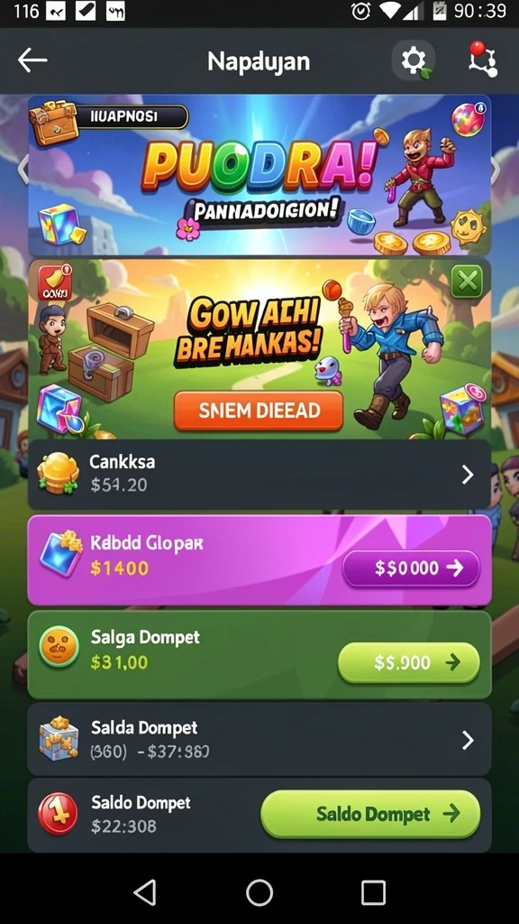 Fitur bonus yang menggiurkan dan bermanfaat.