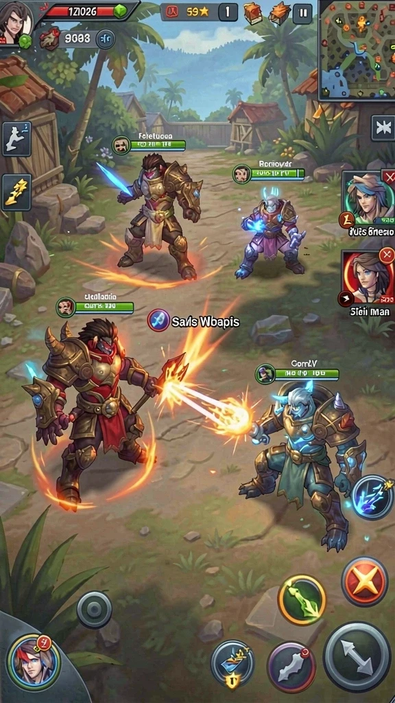 Mode multiplayer yang memungkinkan bersaing secara real-time.