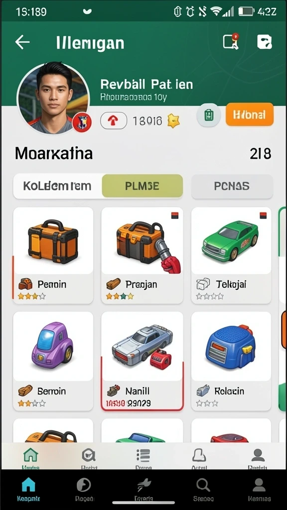 Beragam permainan menarik untuk pilihan Anda.