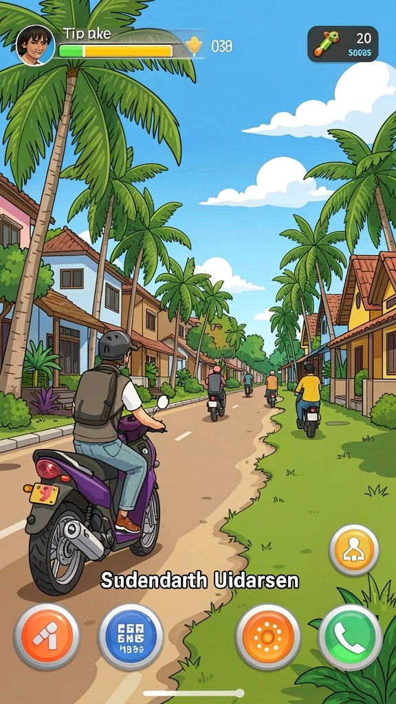 Tampilan antarmuka SL777 yang menarik.