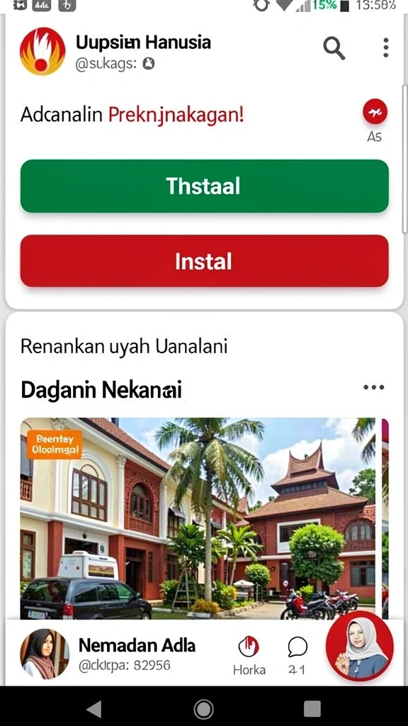 Tampilan antarmuka yang menarik dan user-friendly.
