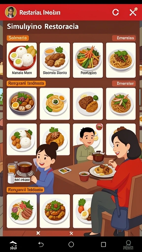 Screenshot dari salah satu level menantang di SURGA19.