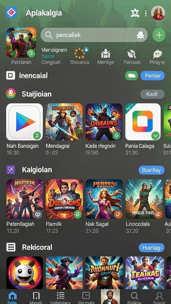Beragam mode permainan untuk dinikmati.