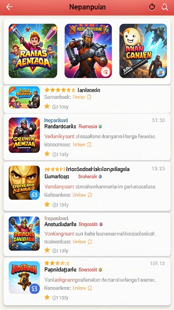 Tampilan antarmuka yang user-friendly.