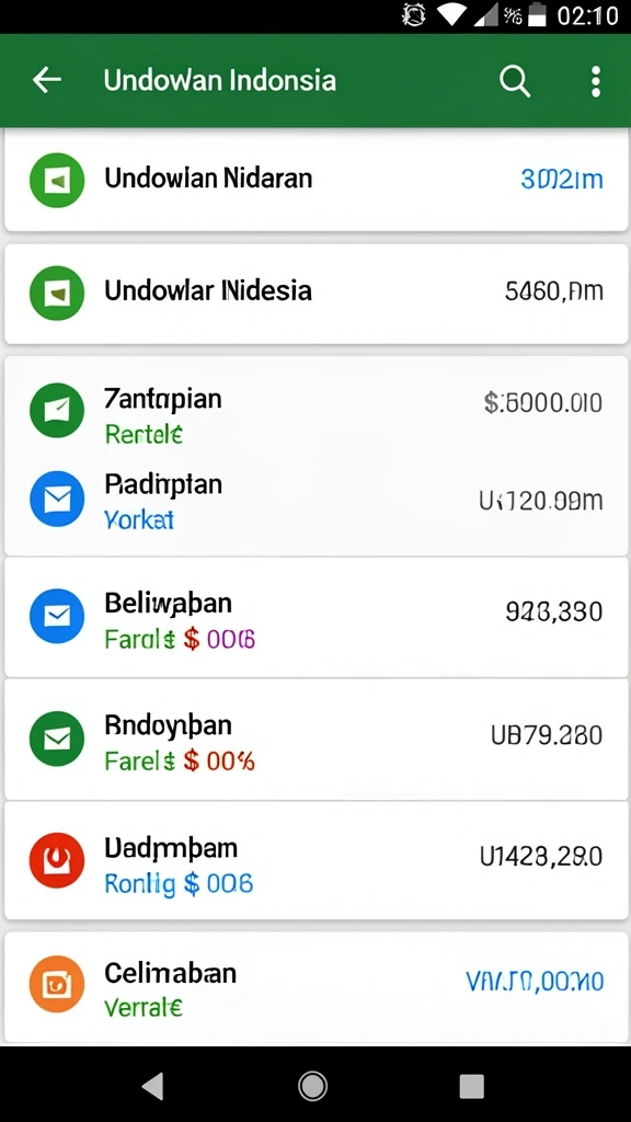 Tampilan antarmuka yang menarik dan mudah digunakan.
