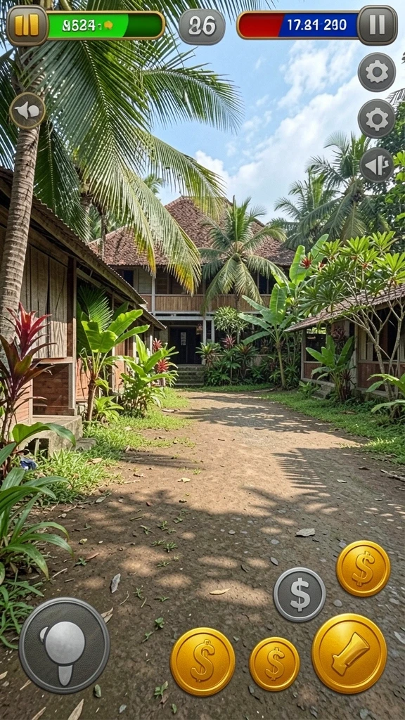 Screenshot momen petualangan luar angkasa yang mendebarkan.