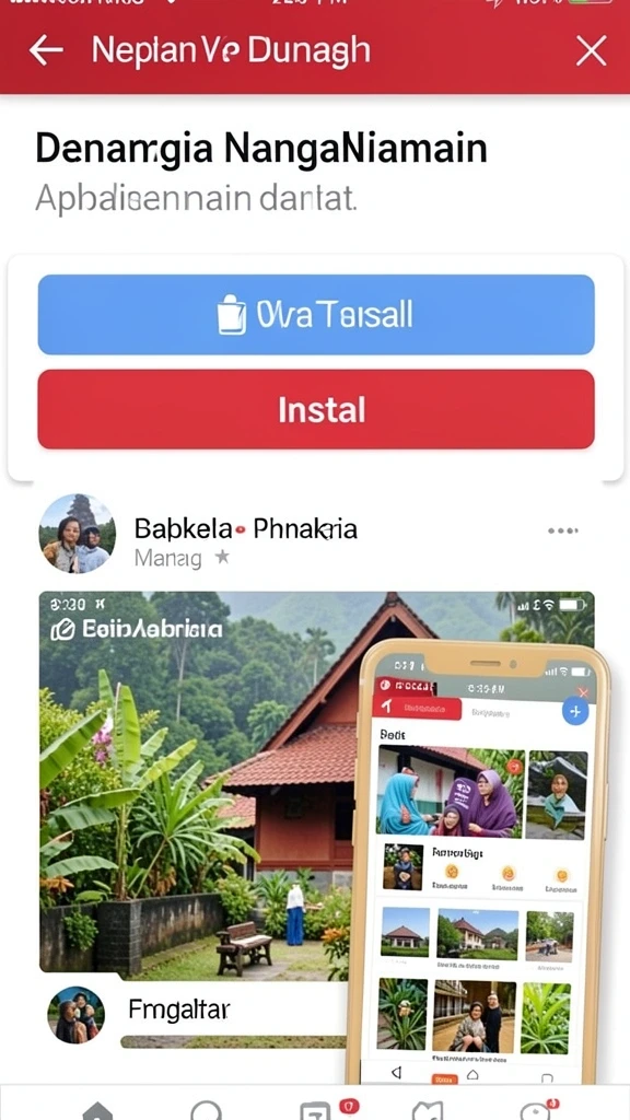Fitur interaktif saat bermain dengan teman.