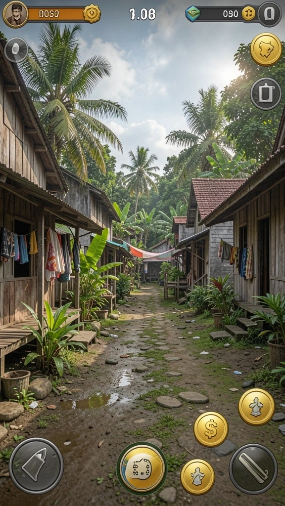 Fitur komunitas untuk berinteraksi dengan pemain lain.