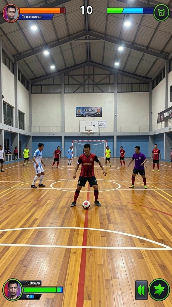 Pengaturan level yang memukau dan menantang.