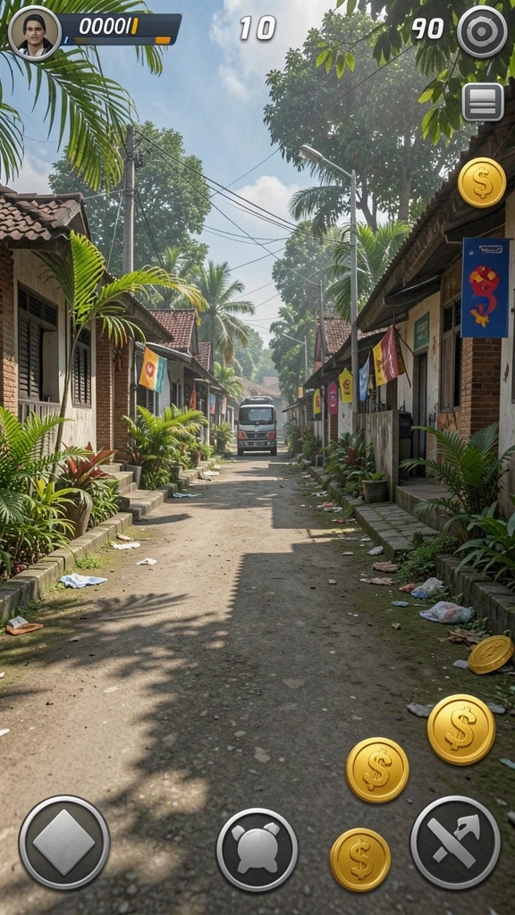 Antarmuka gameplay YONO777 yang menarik.